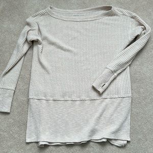 American Eagle waffle top